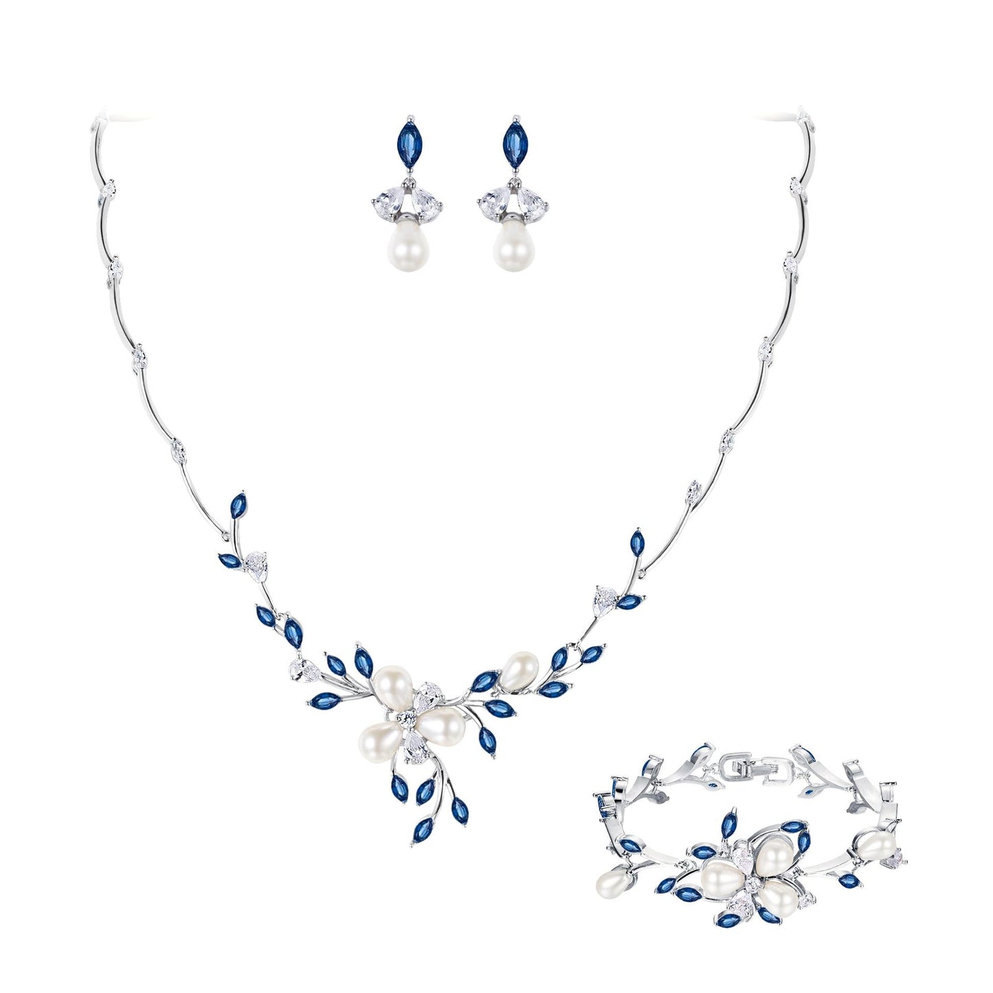Ocean Bloom 3-Piece Jewelry Set