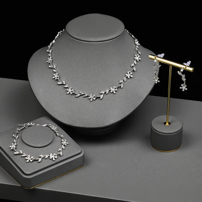 Rosé Garden 3-Piece Jewelry Set