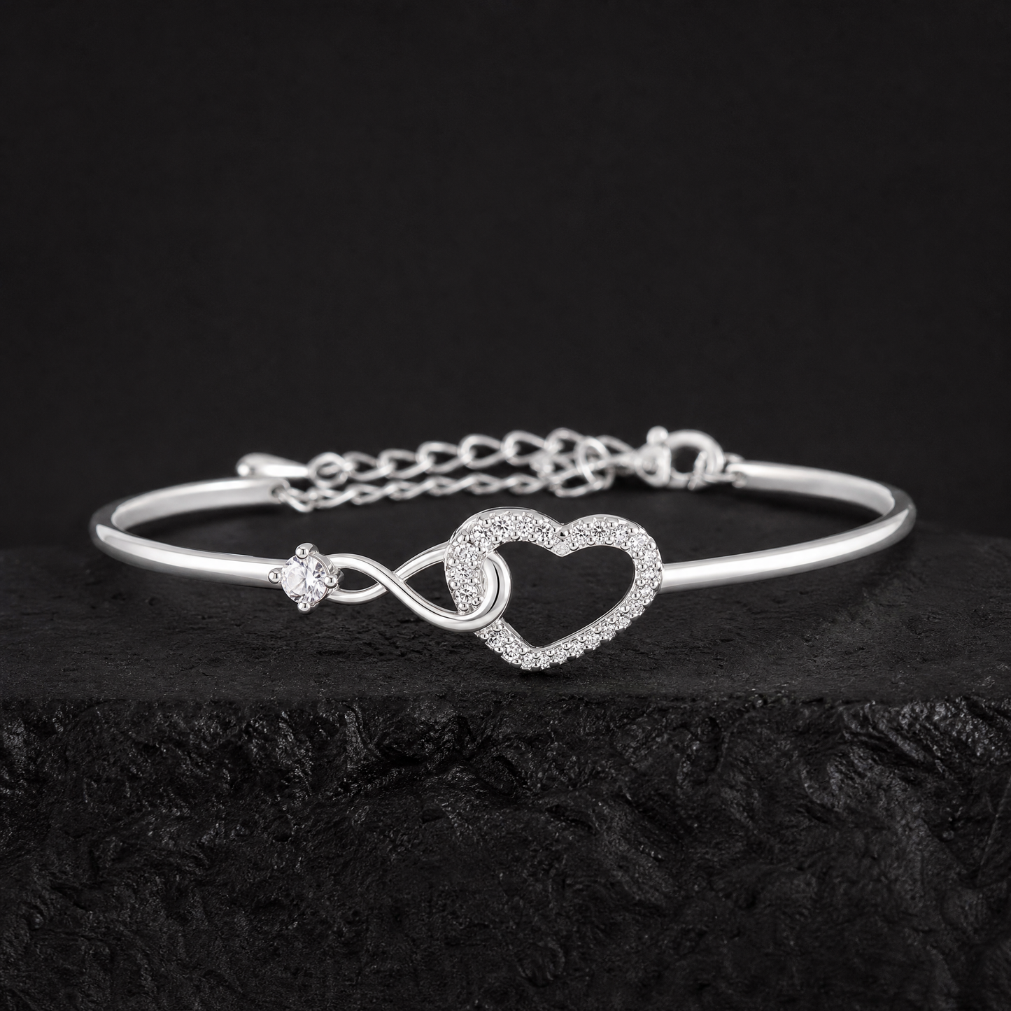 To My Daughter: Forever Linked Bracelet