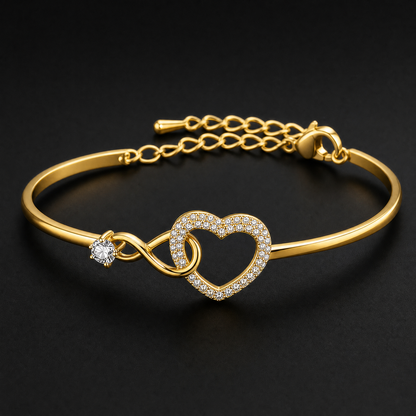 To My Daughter: Forever Linked Bracelet