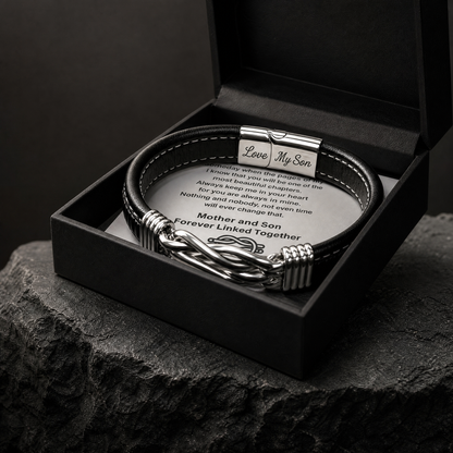 To My Son - A Mothers Bond Bracelet
