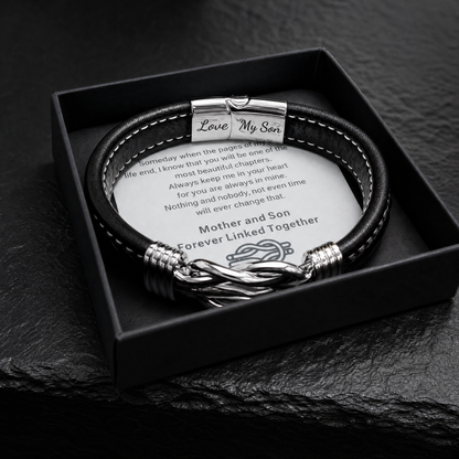 To My Son - A Mothers Bond Bracelet