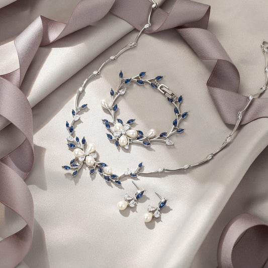 Ocean Bloom 3-Piece Jewelry Set